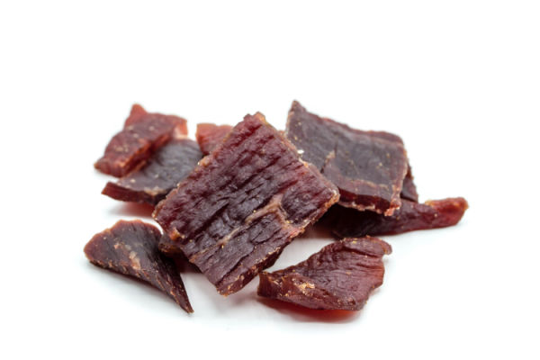 A photo of a beef biltong.