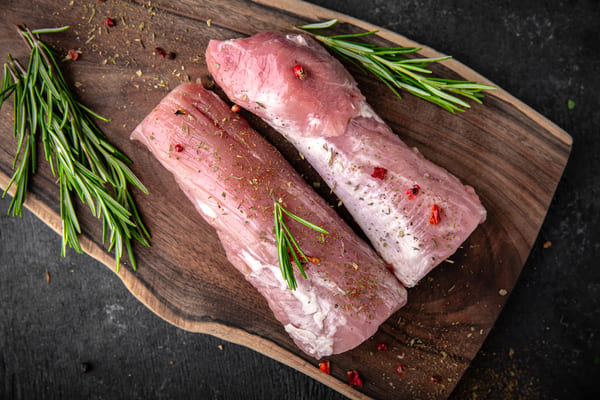 Discover the Perfect Pork Medallions for a Flavorful Feast 5 Raw pork tenderloins with herbs and spices