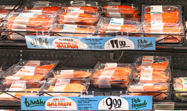Trader Joe's Keto Staples: Stock Up on Low-Carb Ingredients 13 Packaged salmon cuts at a grocery store
