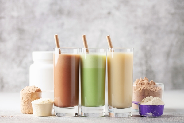 Is Shakeology Keto Friendly? A Comprehensive Guide 3 An assortment of protein shakes in various glasses, showcasing a range of flavors and ingredients.