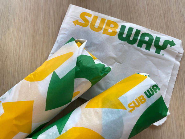 Subway Bread Calories Guide: Build Your Low-Cal Sandwich 3 Subway sandwiches in paper wrapper