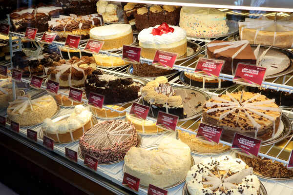 Cheesecake Factory Keto Menu: Indulge Without the Guilt 14 The Cheesecake Factory selection display of cheesecakes