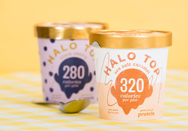 Halo Top Keto Hacks: Satisfy Your Sweet Tooth Without Guilt 3 Halo Top ice cream pint in sea salt caramel flavor