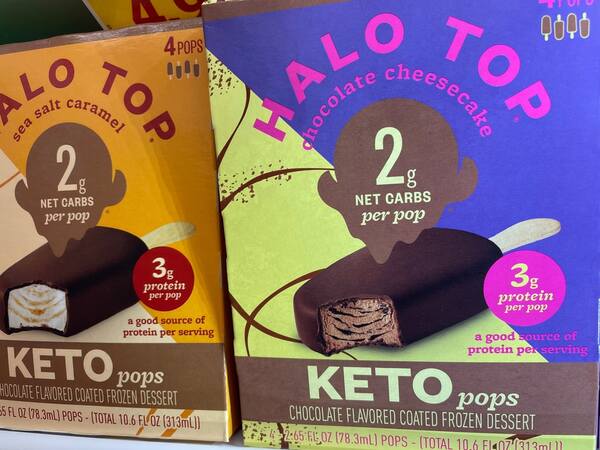 Halo Top Keto Hacks: Satisfy Your Sweet Tooth Without Guilt 5 Halo Top keto ice cream pops in packages