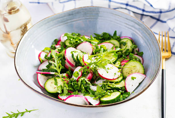 Roasted Radishes Recipe: A Flavor Explosion in Every Bite! 8 Radish and cucumber salad with greens
