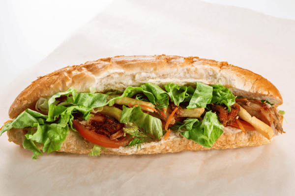 Is Jimmy John's Healthy? Balancing Flavor and Fitness 6 Is Jimmy John's Healthy: A wholesome vegetable sandwich, featuring a medley of fresh and crisp vegetables between slices of bread, offering a nutritious and flavorful meal option.