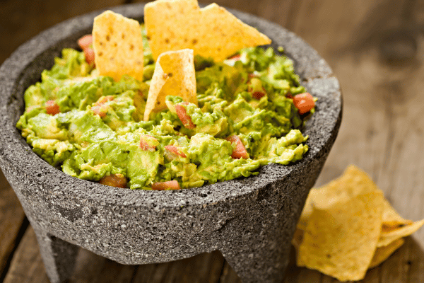 Guacamole And Chips.