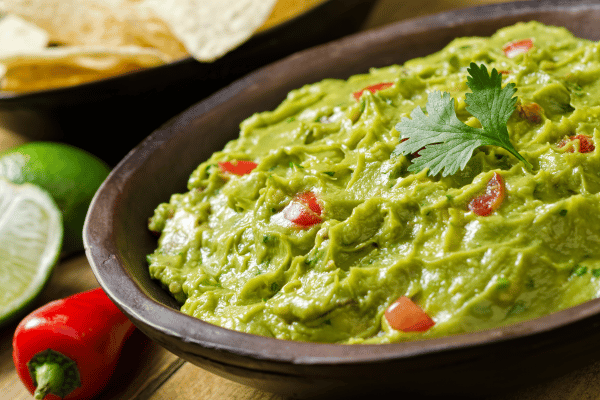 Healthy Guacamole.