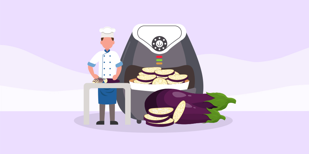 air fryer eggplant