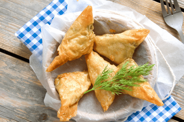 Low Carb Wonton Wrappers: Easy and Creative Recipes 10 Greek feta and spinach filo pastry triangles.