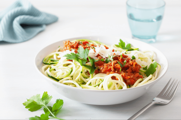 10 Keto Zucchini Recipes to Spice Up Your Low Carb Diet 14 Keto Zucchini Recipes: Zucchini Noodles with Meatballs.