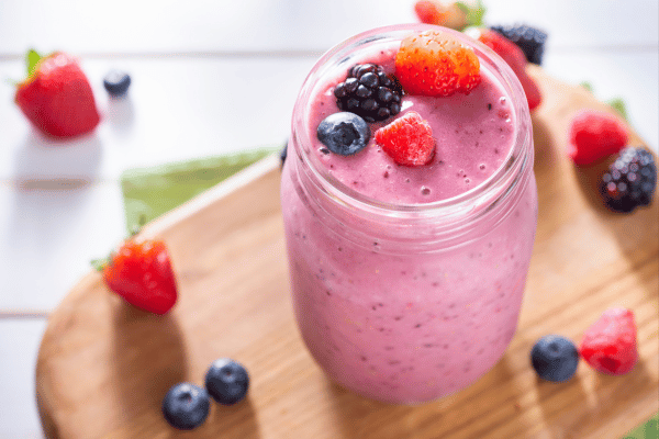 Delicious Kefir Smoothie Recipes to Energize Your Day 5 Berry kefir smoothie.