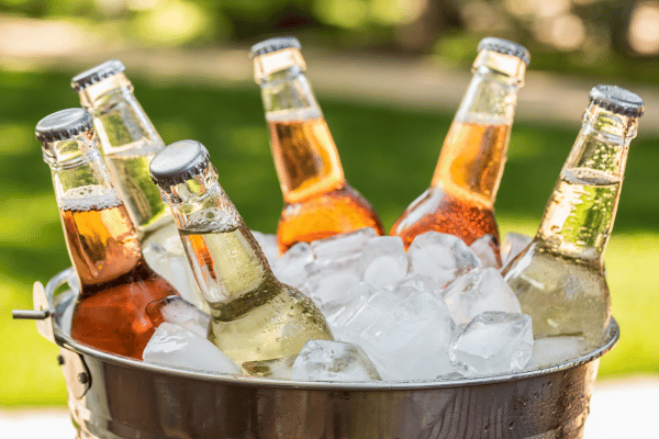 Miller Lite Carbs: Bottle of Iced Cold Beer.