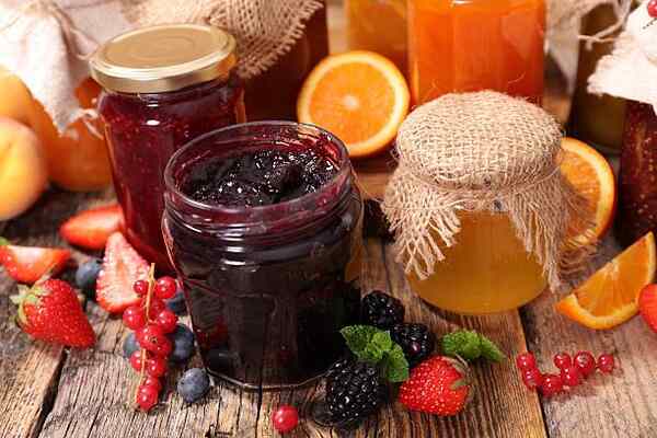 Keto Jelly Recipe: Savor the Sweetness, Skip the Carbs! 10 Assorted homemade fruit jellies in jars
