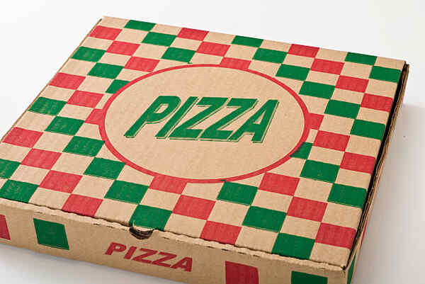 Keto Frozen Pizza: Indulge in Flavorful Crusts Guilt-Free 2 A pizza box with a brandless label