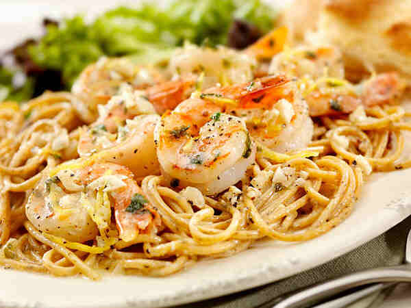CPK Keto Menu: How to Enjoy Pizza on a Low-Carb Diet 6 Homecooked shrimp scampi with pasta