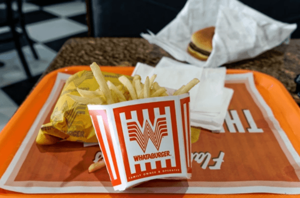 Whataburger Keto: Your Guide to Low-Carb Fast Food Options 9 An order of Whataburger fries and hamburger