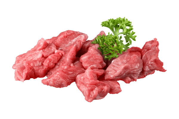 The Best Pork Cube Steak Recipe Using Slow Cooker 9 Meat cut in cubes.