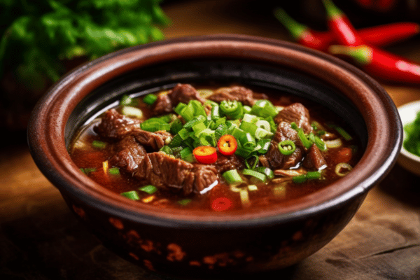 Beef Stew Calories Made Easy: Tips for a Yummy Meal 8 A bowl of delicious beef stew with spices.