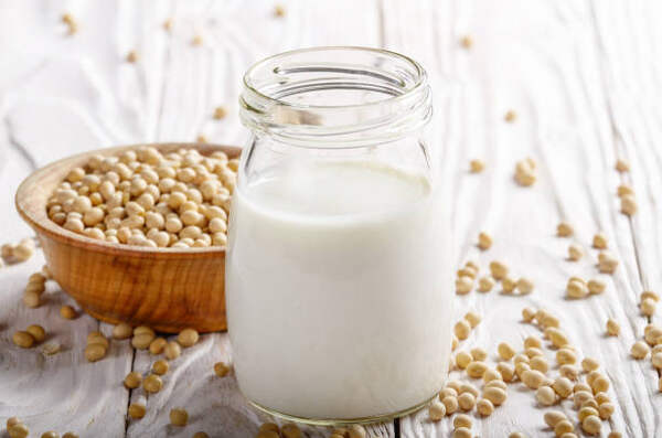 Is Soy Milk Keto? Everything You Need to Know 8 Soybeans with a glass of soya milk