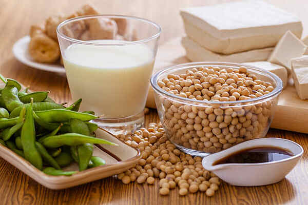 Is Soy Milk Keto? Everything You Need to Know 7 Various soybean products including soy sauce and milk