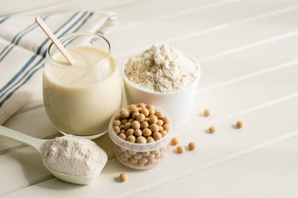 Is Soy Milk Keto? Everything You Need to Know 6 Soy beans, milk, and protein powder
