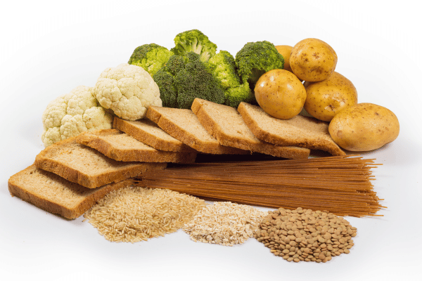 Carb Free Bread Recipe: A Simple Guide for Beginners 14 Sliced cauliflower bread is served alongside fresh vegetables.