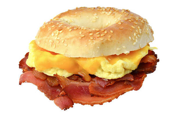 Must-Try Dunkin Sandwiches for a Delicious On-the-Go Meal 4 Bacon, egg, and cheese bagel sandwich