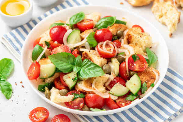 Easy Keto Meals That Make Low-Carb Living a Breeze 7 Italian antipasto salad in a bowl