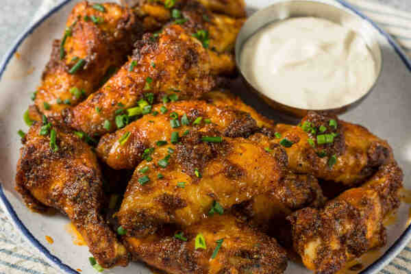 Easy Nashville Hot Chicken Sandwich Recipe You’ll Love 8 Nashville fried chicken wings with dip