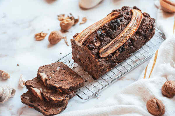 Keto Banana Bread Recipe: Moist, Fluffy, and Low-Carb 7 Chocolate-flavored banana bread with walnuts