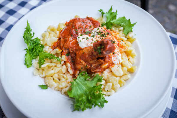 Easy Chicken Paprika in Crock Pot for a Cozy Dinner 9 Hungarian chicken paprikash with sour cream and egg noodles