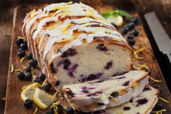 Easy Keto Lemon Blueberry Bread Recipe for a Sweet Treat 3 Blueberry lemon loaf with a sweet lemon glaze